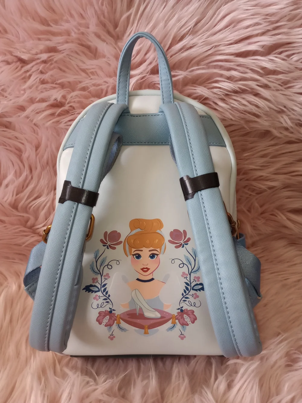 Loungefly Disney Cinderella Running Scene Mini Backpack